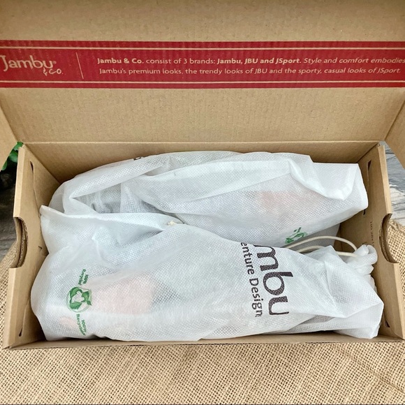 NIB Jambu Bloom Wide Strap Slide Leather Sandal - Picture 10 of 12